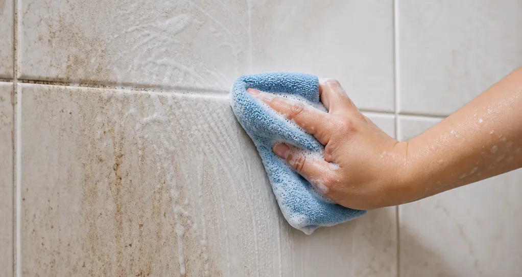 How to Clean Bathroom Wall Tiles